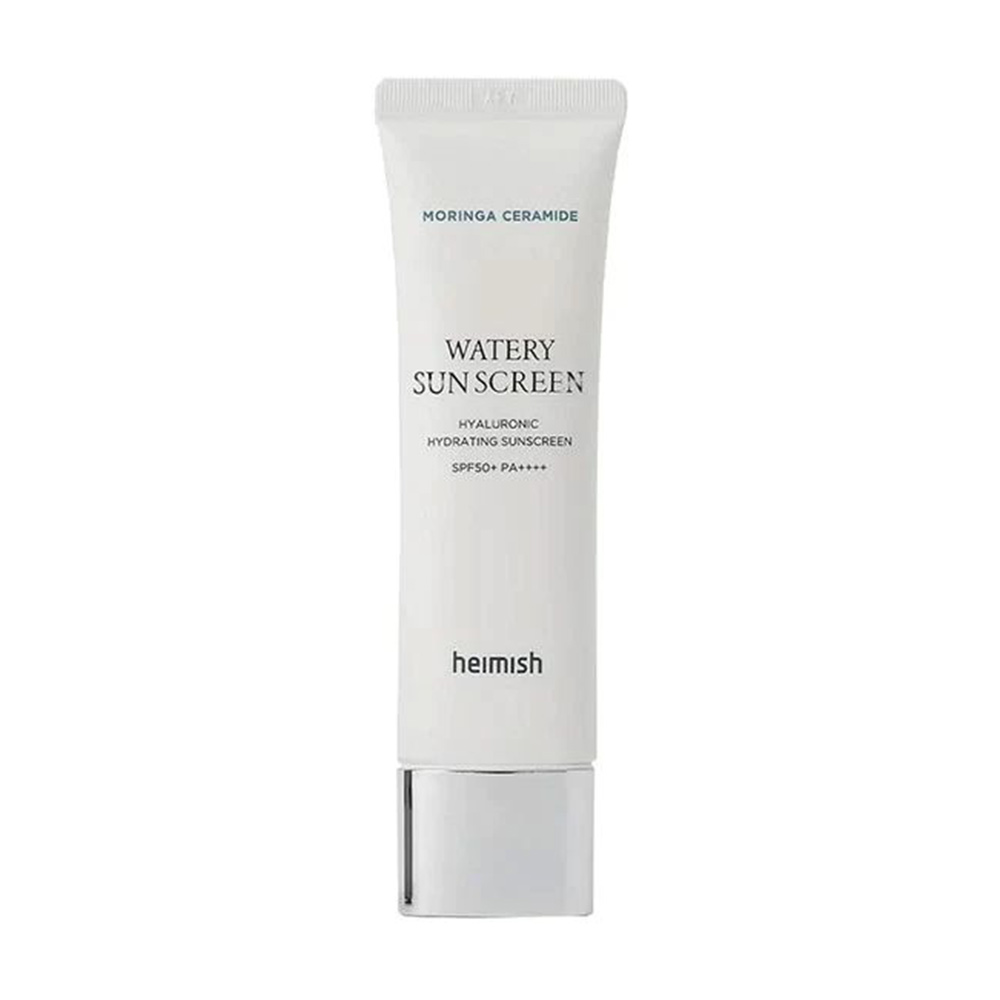 Водостійкий сонцезахисний крем для обличчя Heimish Moringa Ceramide Watery Sunscreen SPF 50+ PA++++, 50 мл